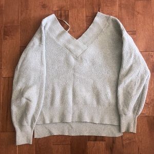 Sage green/grey sweater